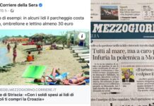 Monopoli, caso nazionale. La notizia sul caro prezzi sul Corriere della Sera