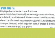 Green pass tarocchi: fino a 500 euro per averne uno. Quattro denunciati