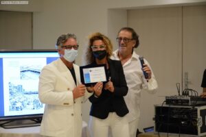Da sinistra Mario Morra Erika Lotesoriere Alessio Alba