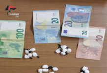 Monopoli, 31 dosi di cocaina nel reggiseno. Arrestata 45enne di Conversano