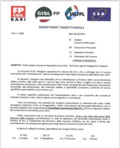 comune stato di agitazione