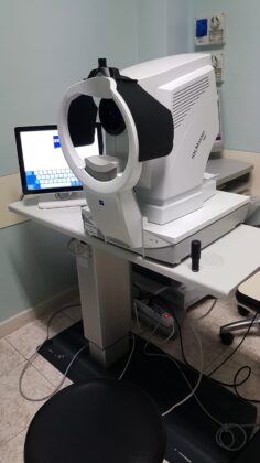 Biometro ottico per il calcolo del cristallino da impiantare per intervento di cataratta Po Putignano