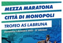 Mezza maratona Città di Monopoli, il 5 dicembre la gara con oltre 1400 atleti