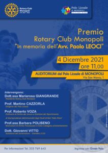 Manifesto Premio avvocato Giuseppe Leoci 25 11 2021