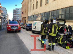 fuga gas vigili fuoco