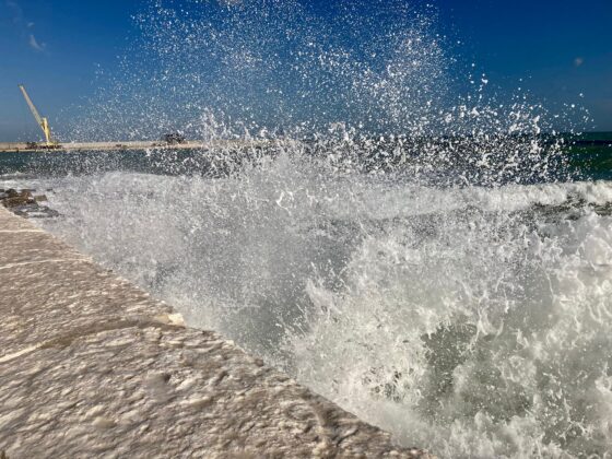 mareggiata monopoli mare 2