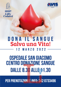 locandina A3 sangue marzo2022