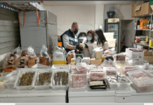 Monopoli, pizzeria usava garage come deposito: sequestrati alimenti e bevande