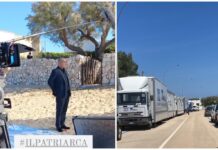 Monopoli, il Capitolo set. Ciak per Claudio Amendola in riva al mare