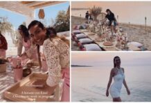 Beatrice Valli, addio al nubilato a Monopoli. Festa condivisa con 3milioni di followers
