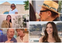 A Monopoli Carolyn Smith, Bianca Atzei in masseria. Bono Vox a Ostuni, attesa per Angelina Jolie