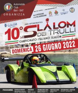 locandina 10 Slalom Trulli 260622