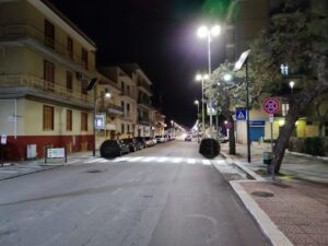strisce luminose