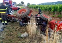 Scontro trattore/auto. Monopolitano in codice rosso a Bari, l’altro ferito al S. Giacomo