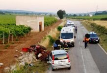 Monopoli, morto l’agricoltore schiacciato dal trattore