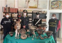 Muore il collezionista d’arte, reperti archeologici, statue e dipinti sequestrati