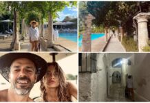Luca Argentero e Cristina Marino in masseria. L’attore: “Bellezza, bellezza e ancora bellezza…”