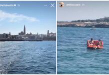 Beach party esclusivo a Monopoli, Diletta Leotta ed Elodie in barca
