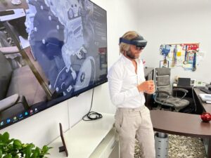 La tecnologia con visori che sara portata al Festival di Cannes