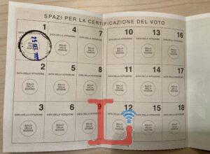 elezioni scheda elettorale