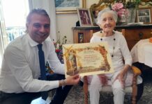 Monopoli città di centenari: ce ne sono 16, di cui 13 donne. Festa per Gaetana Barnaba