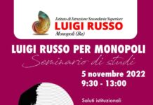 Seminario di studi “Luigi Russo per Monopoli” a 30 anni dalla scomparsa del Senatore