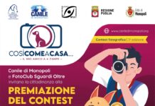 Monopoli, in Rendella premiazione del contest “Il mio amico a 4 zampe” e presentazione del calendario