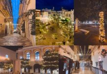 Monopoli, è già tempo di Natale. Il centro storico brilla tra le luci