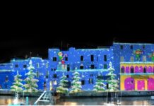 Monopoli, prove tecniche di Natale. La magia delle feste al porto antico