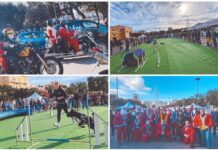 Monopoli, il borgo si trasforma per gli eventi di Natale: prima per i cani, poi per i bikers