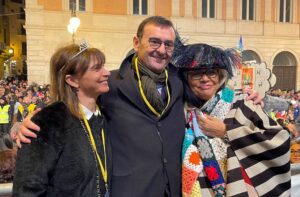 Venier con sindaca Luciana Laera e Presidente Giuseppe Vinella