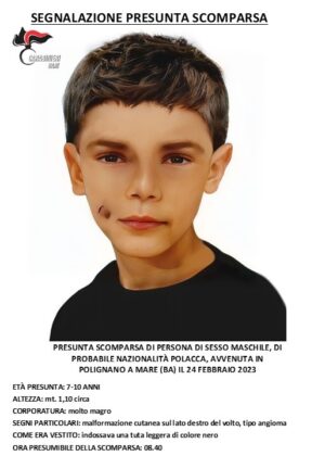 Identikit bambino.