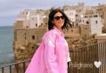 Laura Pausini da Polignano saluta la Puglia: “So stat bun adaver”