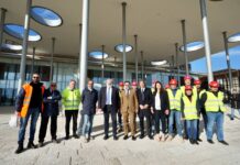 Monopoli, nuovo ospedale, sopralluogo con Emiliano: “La Puglia cresce anche nel settore sanitario”