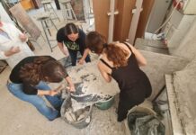 Monopoli, un’altra opera degli studenti per la nuova piazza: è dedicata ai Caduti sul lavoro