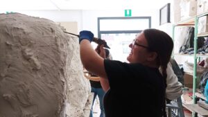 studenti scultura primo maggio