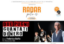 Radar Plus, il 13 maggio a Monopoli Federico Buffa con “Due pugni guantati di nero”