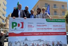 Primo comizio di Comes in piazza: “Una Monopoli più bella, accogliente e solidale”