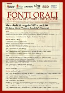 rendella fonti orali