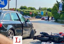 Monopoli, scontro auto-moto al Capitolo: 7 giorni di prognosi per il ferito
