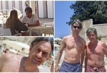 Monopoli, in spiaggia c’è Pippo Inzaghi: tra 1 anno le nozze del campione del mondo