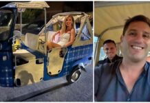 Federica Panicucci, giro in Apecar nel centro storico: “Monopoli è pazzesca!”
