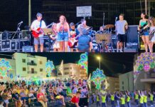 Monopoli, il blackout non spegne la festa di S. Anna. La Scuola del Rock accende la serata