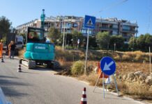 Monopoli, dopo l’incidente nuovo guardrail sul curvone di via Beccaria