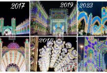 Monopoli, le luminarie della festa: gli scatti negli anni