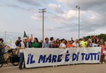 Manifestazione per Costa Ripagnola e a salvaguardia delle dune costiere: Manisporche presente