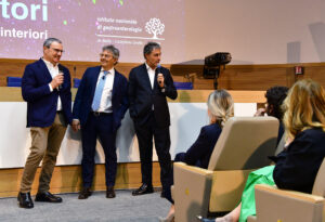 FOTO NOTTE DELLA RICERCA TATA CON STALLONE E GIANNELLI