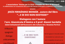 “…E se Dio non esistesse?”, il 12 settembre in Rendella la presentazione del libro