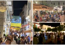 Monopoli, è ancora movida. Piazza Garibaldi discoteca all’aperto