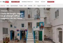 Sky in viaggio tra gli alberghi diffusi, Monopoli c’è e brilla con le sue proposte